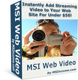 MSI Web Video Streaming MSI Web Video Streaming